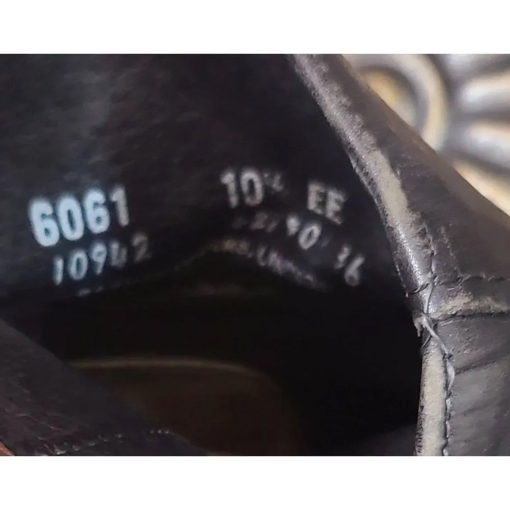 Mens Cowboy ankle boots 10.5 - Picture 7 of 8